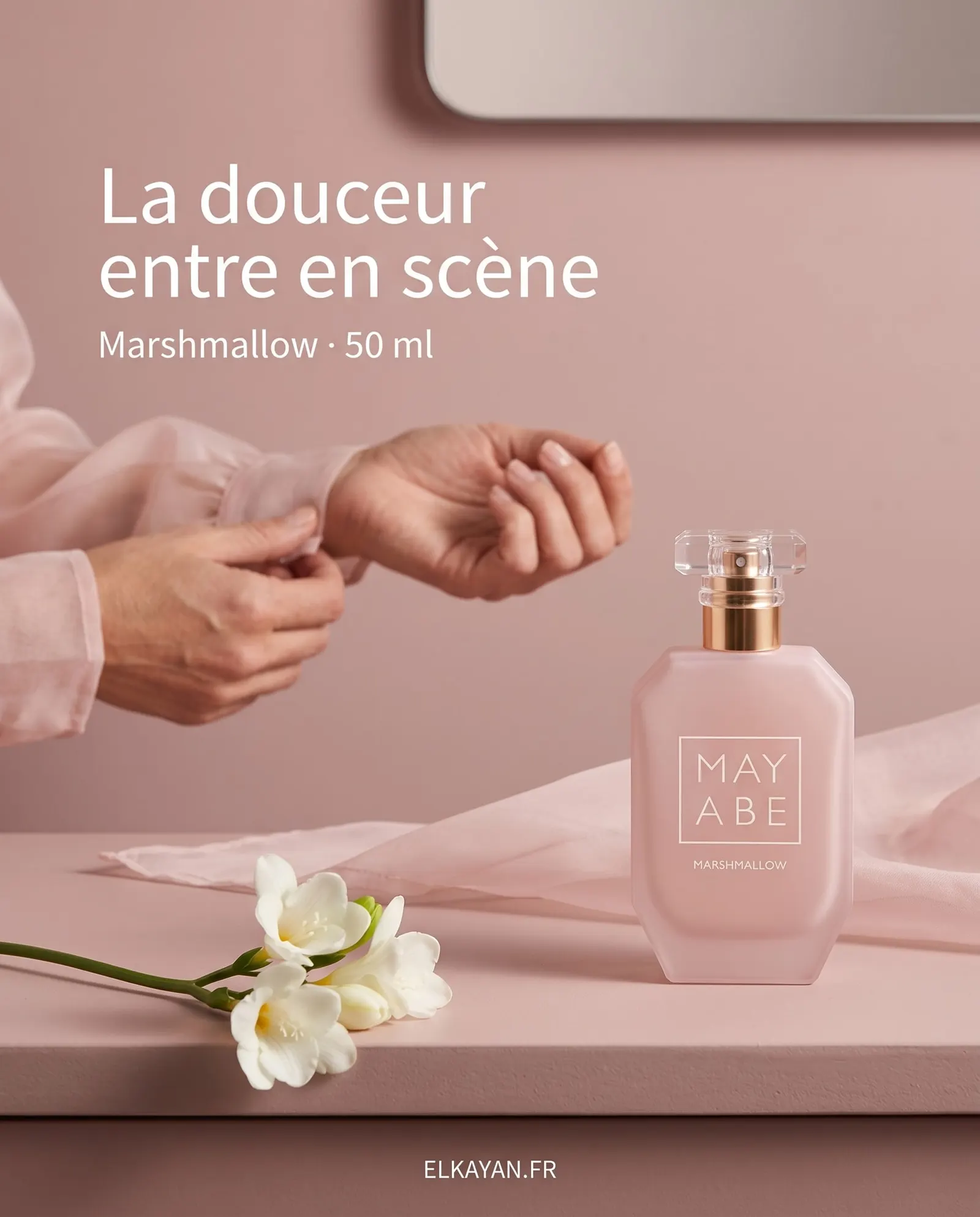 Marshmallow — fragrance presentation