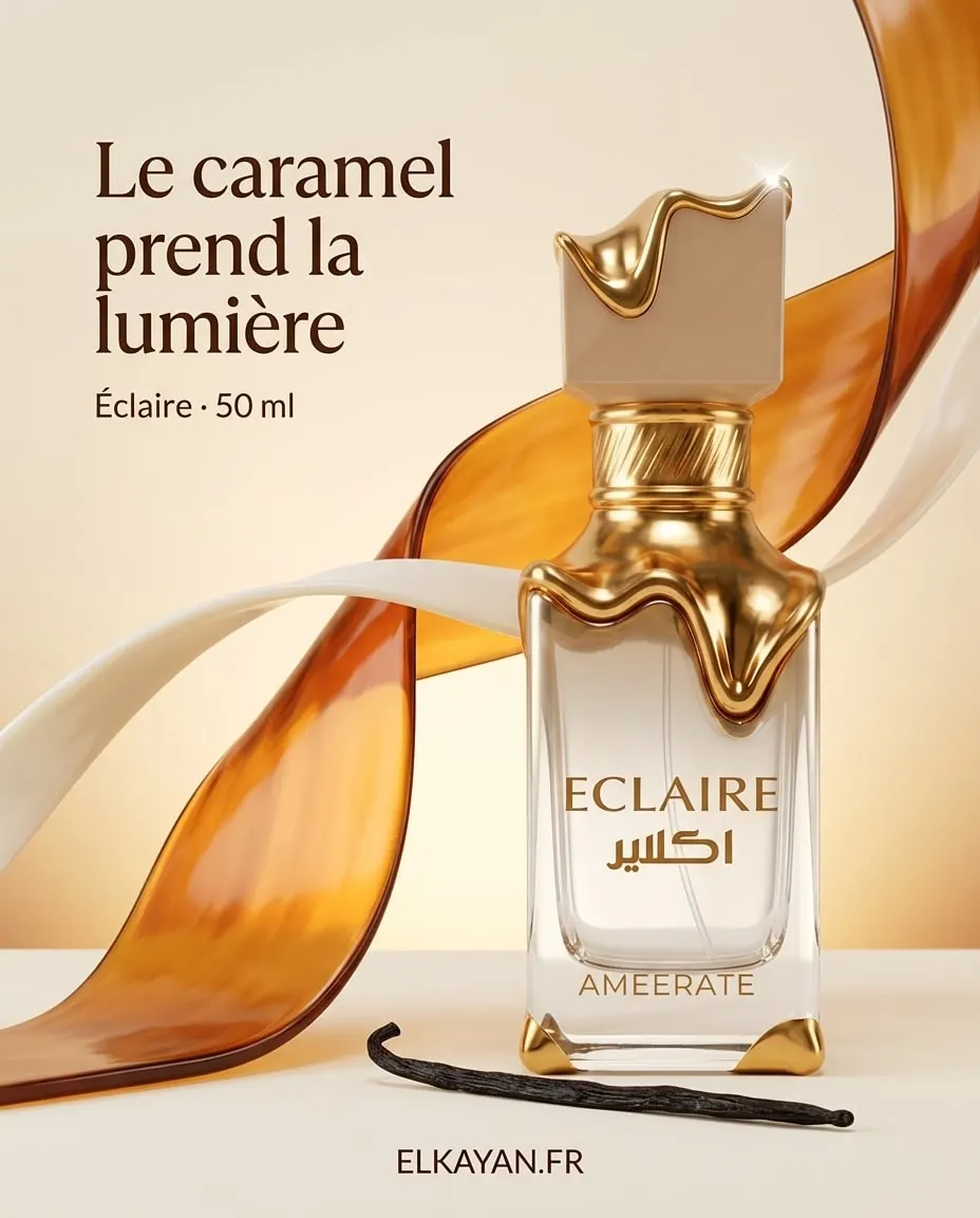 Éclaire — fragrance presentation