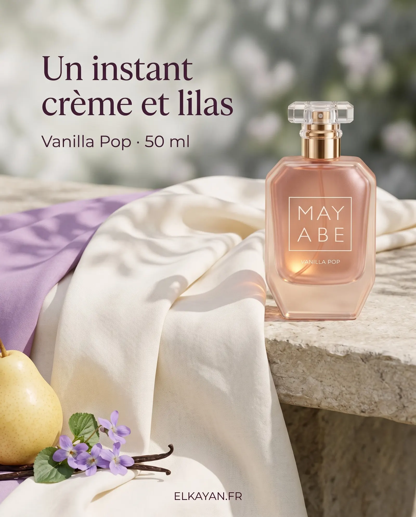Vanilla Pop — fragrance presentation