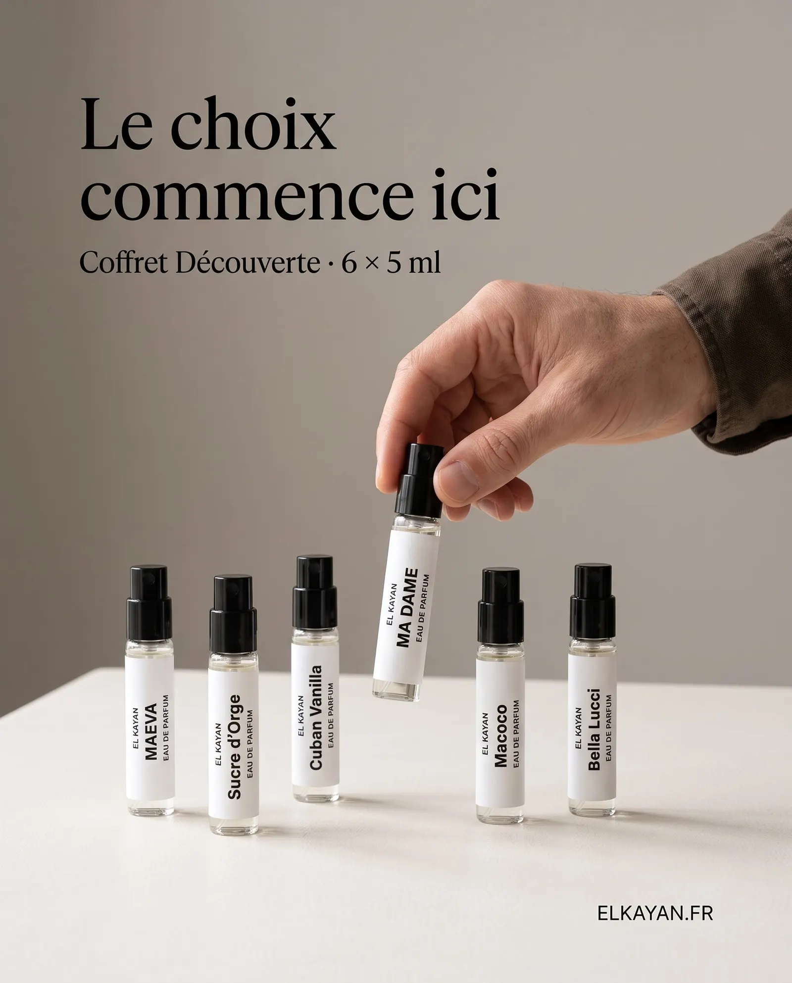 Discovery Set — six 5 ml fragrances